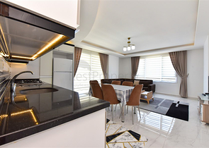 Furnished 2+1 apartment in Mahmutlar district