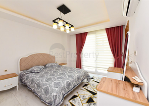 Furnished 2+1 apartment in Mahmutlar district