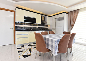 Furnished 2+1 apartment in Mahmutlar district