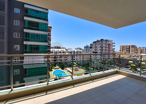 Furnished 2+1 apartment in Mahmutlar district