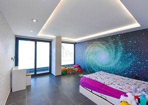 4+2 villa with pool and Mediterranean Sea view