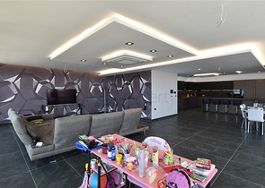 4+2 villa with pool and Mediterranean Sea view