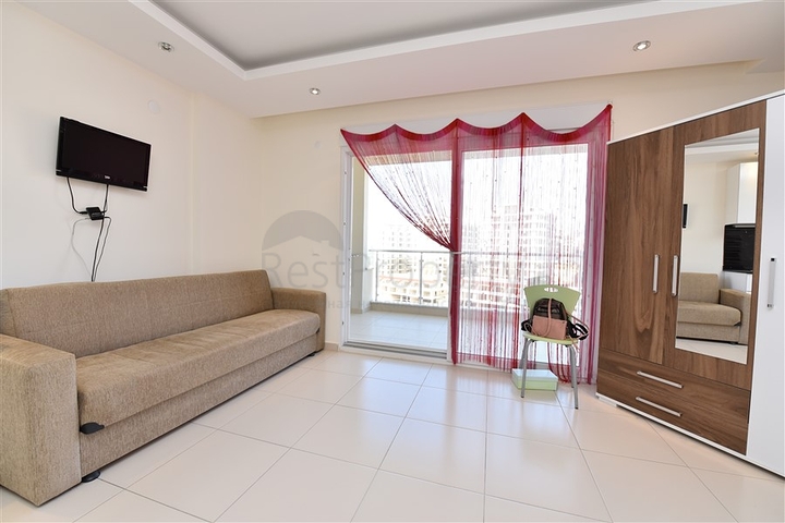 Affordable Furnished Studio - with Balcony - in Avsallar / Alanya 