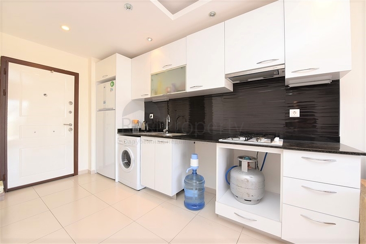 Affordable Furnished Studio - with Balcony - in Avsallar / Alanya 