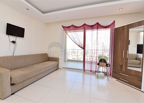 Affordable Furnished Studio - with Balcony - in Avsallar / Alanya 