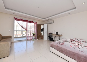 Affordable Furnished Studio - with Balcony - in Avsallar / Alanya 
