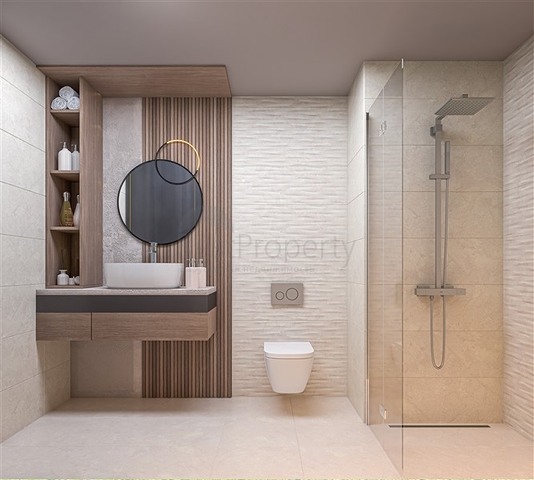 A new project of townhouses 500 meters from the sea