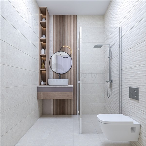 A new project of townhouses 500 meters from the sea