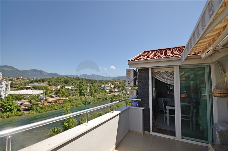 Spacious penthouse for a large family on the Mediterranean coast