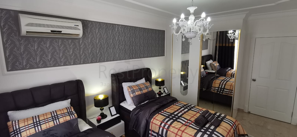 Newly renovated 2+1 apartment 200 meters from the sea