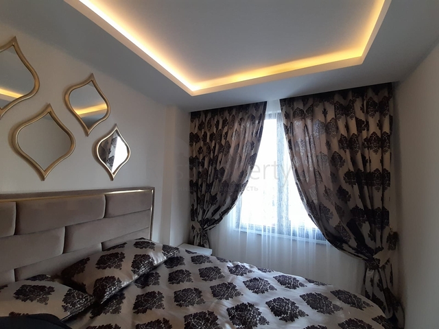Furnished 1+1 apartment in Mahmutlar