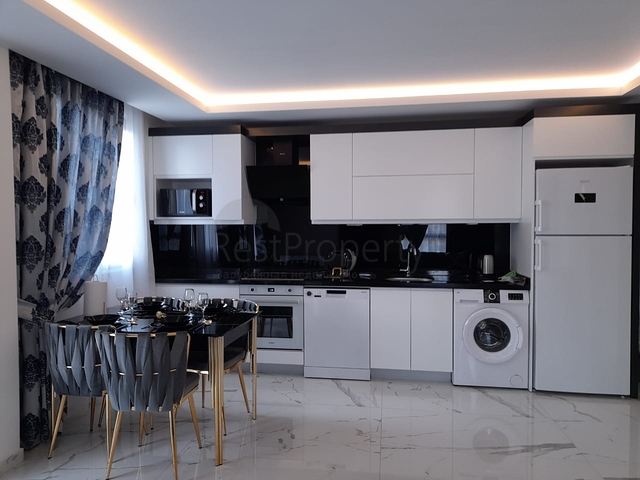 Furnished 1+1 apartment in Mahmutlar