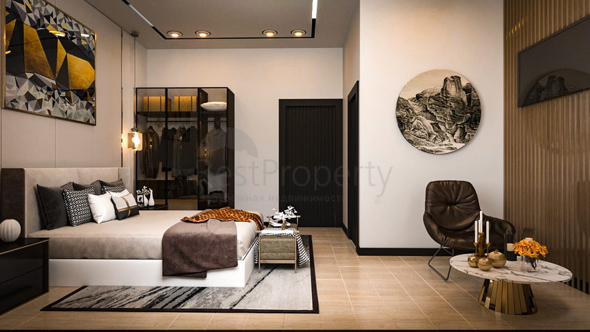 4+1 villas surrounded by pine forest in Avsallar area