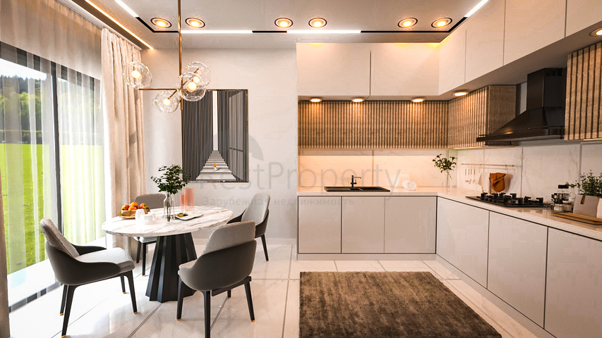 4+1 villas surrounded by pine forest in Avsallar area