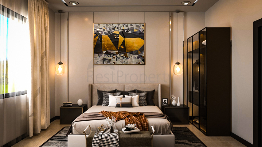 4+1 villas surrounded by pine forest in Avsallar area