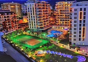 Two two-bedroom apartments for citizenship 200 meters from the sea in the Tosmur area