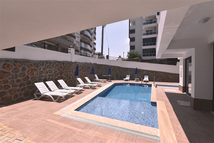 1+1 apartment in a new complex in Tosmur district