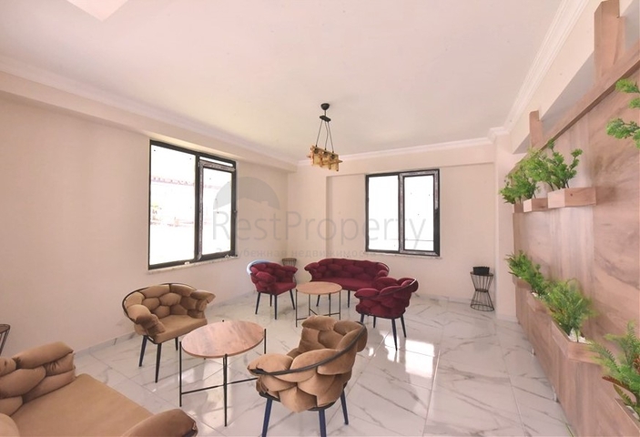 1+1 apartment in a new complex in Tosmur district