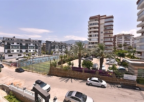 1+1 apartment in a new complex in Tosmur district