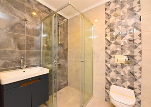 1+1 apartment in a new complex in Tosmur district