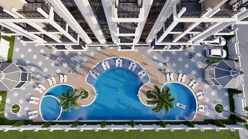 1+1 apartment in Avsallar district