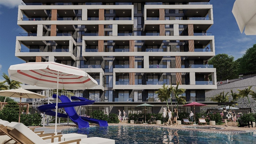 A new project under construction in the Demirtas area