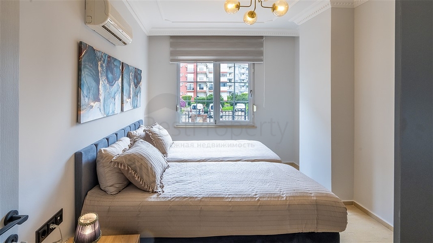 Apartments 2+1 and 4+1 are only 600 m from the sea