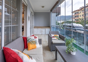 Apartments 2+1 and 4+1 are only 600 m from the sea