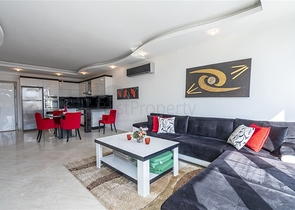 Two-bedroom bright apartment in the Oba area