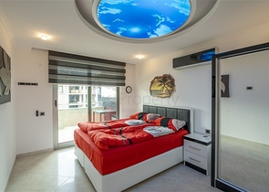 Two-bedroom bright apartment in the Oba area