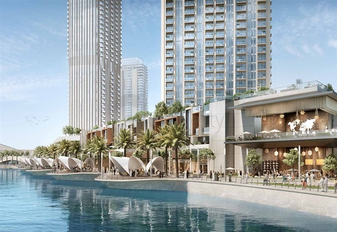 A serene oasis amidst the bustling urban bustle of Dubai Creek