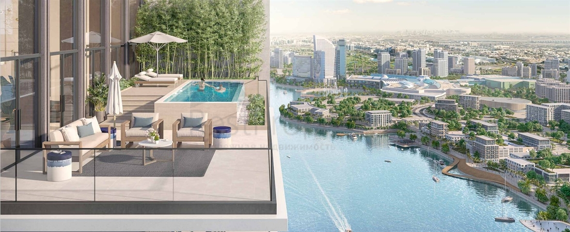 A serene oasis amidst the bustling urban bustle of Dubai Creek