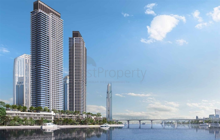 A serene oasis amidst the bustling urban bustle of Dubai Creek