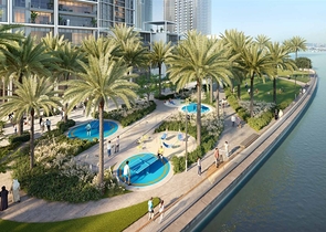 A serene oasis amidst the bustling urban bustle of Dubai Creek