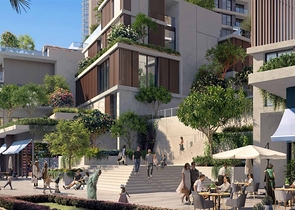 A serene oasis amidst the bustling urban bustle of Dubai Creek