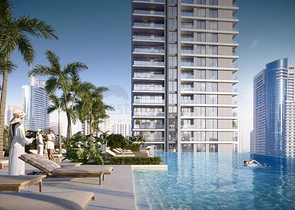 Luxury apartments in a 52-storey skyscraper in the most prestigious area of Dubai