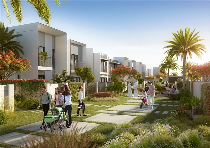 Villa complex for living in Dubai