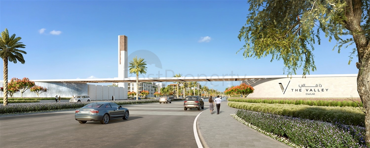 Villa complex for living in Dubai