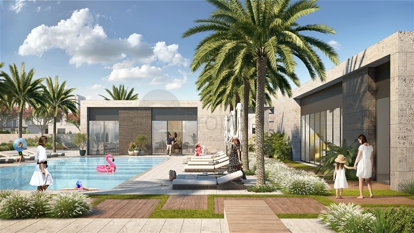 Villa complex for living in Dubai