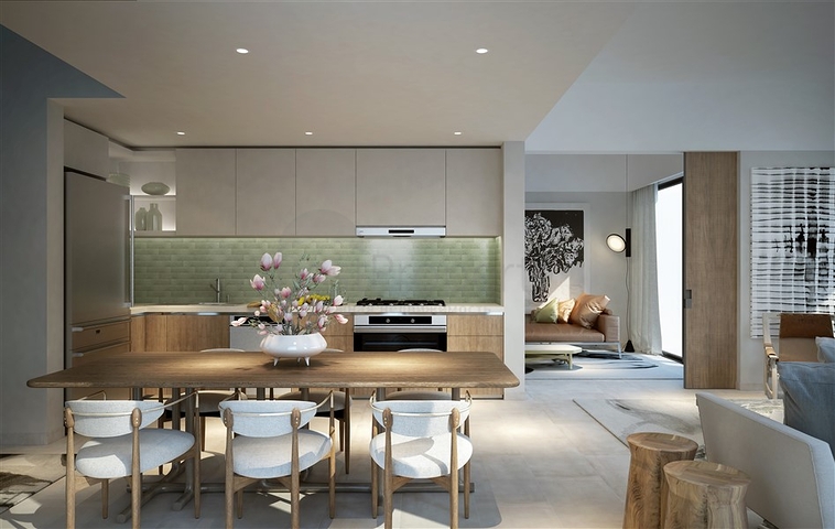 Villa complex for living in Dubai