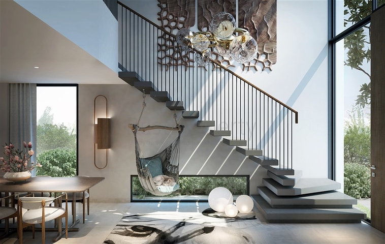 Villa complex for living in Dubai