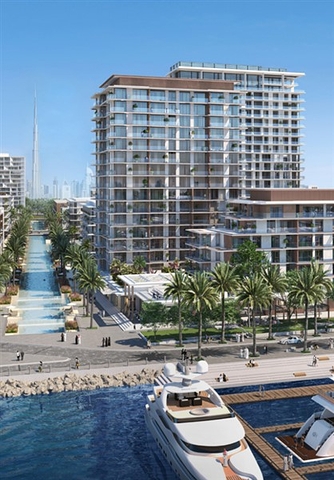 Luxury and comfort in a residential complex with a magnificent view of the yacht club