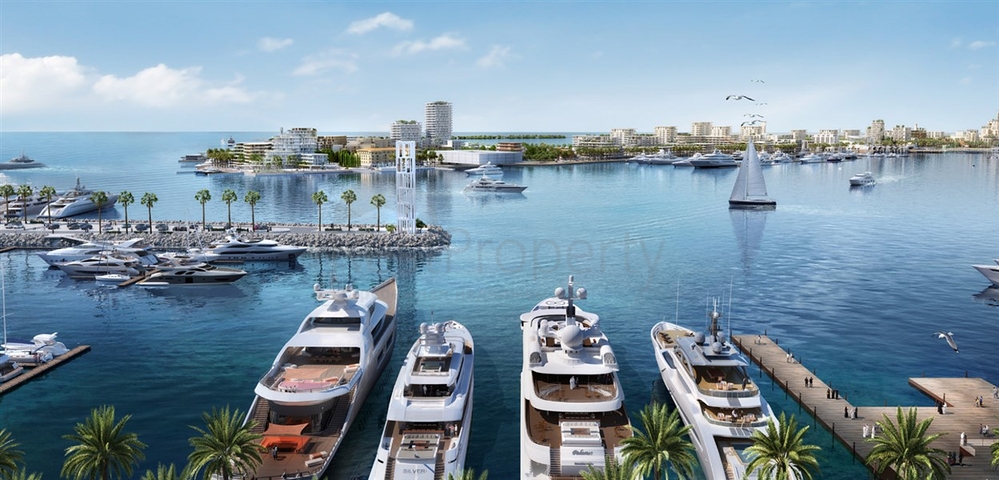 Luxury and comfort in a residential complex with a magnificent view of the yacht club