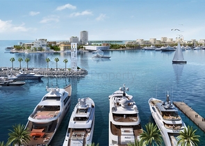 Luxury and comfort in a residential complex with a magnificent view of the yacht club