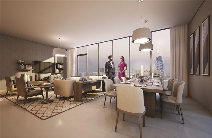 Stunning complex in the center of Dubai