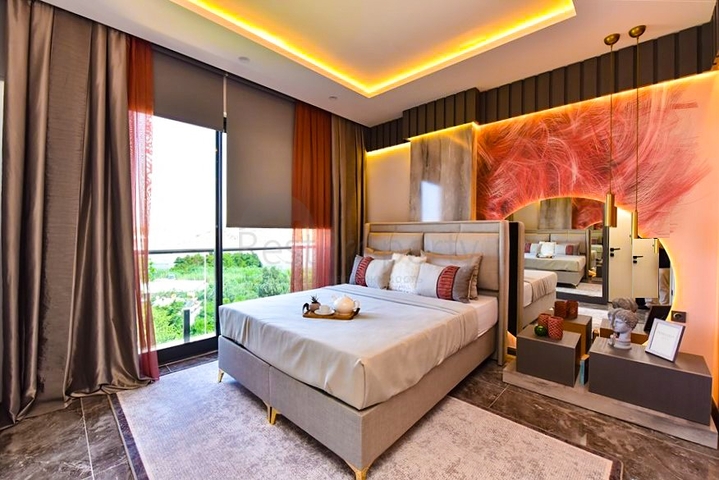 4+1 villa with modern design in the picturesque Kargicak area