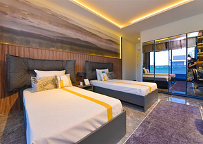 4+1 villa with modern design in the picturesque Kargicak area