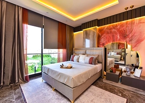 4+1 villa with modern design in the picturesque Kargicak area