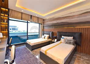 4+1 villa with modern design in the picturesque Kargicak area