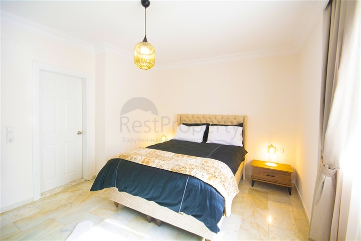 2+1 apartment 150 meters from the sea in a picturesque area of Mahmutlar